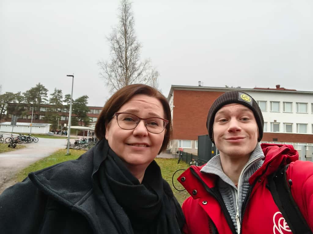 Sanna Mäkinen ja Eino Koskinen